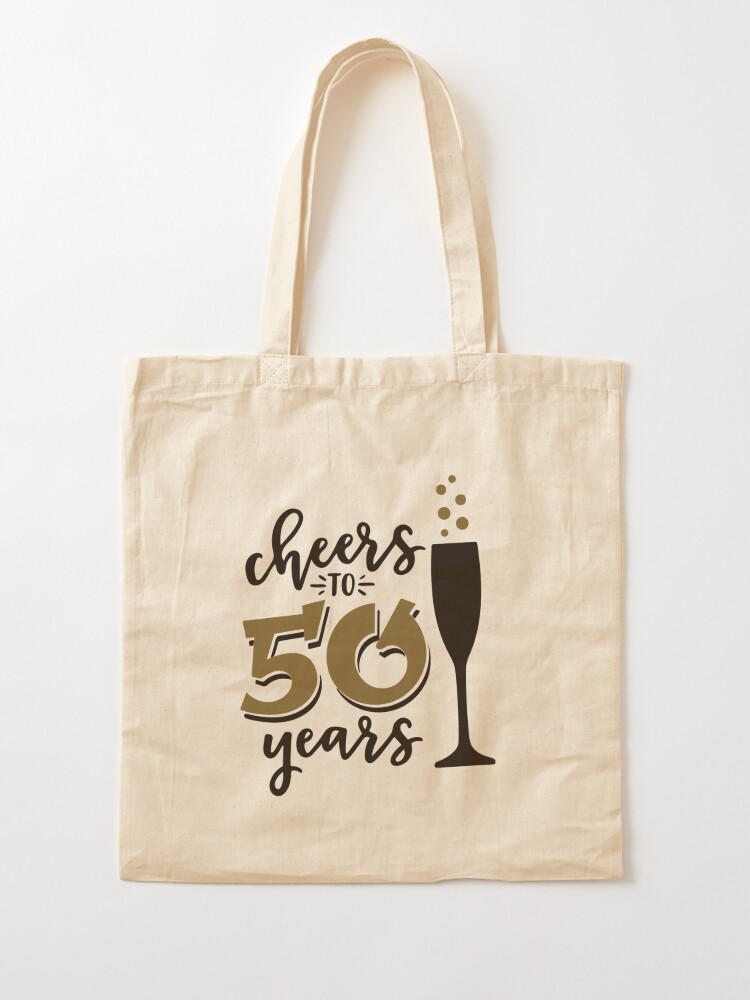 Cheers To The Years Tote Bags