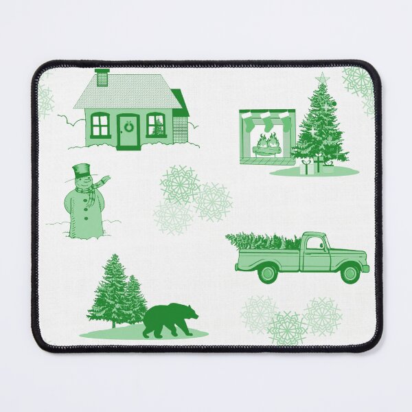 Item preview, Christmas Toile designed and sold by PlaneNsimple.