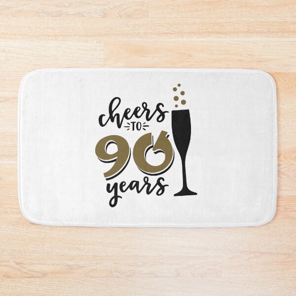 Item preview, Cheers to 90 years birthday men women Of birthday Vacation Inspiration Joy Mood designed and sold by DesignByHeartUK.