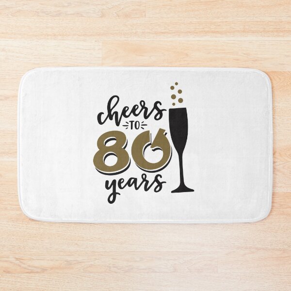 Item preview, Cheers to 80 years birthday men women Of birthday Vacation Inspiration Joy Mood designed and sold by DesignByHeartUK.