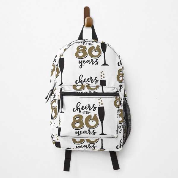 Item preview, Cheers to 80 years birthday men women Of birthday Vacation Inspiration Joy Mood designed and sold by DesignByHeartUK.