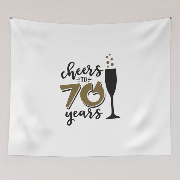 Item preview, Cheers to 70 years birthday men women Of birthday Vacation Inspiration Joy Mood designed and sold by DesignByHeartUK.