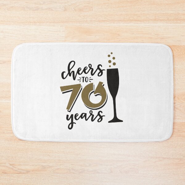 Item preview, Cheers to 70 years birthday men women Of birthday Vacation Inspiration Joy Mood designed and sold by DesignByHeartUK.