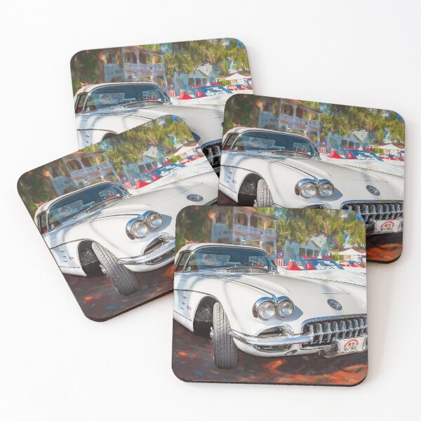 Item preview, 1959 White Chevy Corvette Convertible designed and sold by RichFrancoCars.