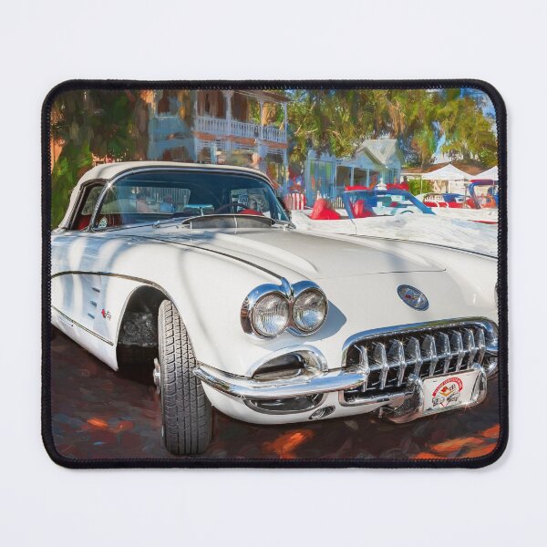 Item preview, 1959 White Chevy Corvette Convertible designed and sold by RichFrancoCars.