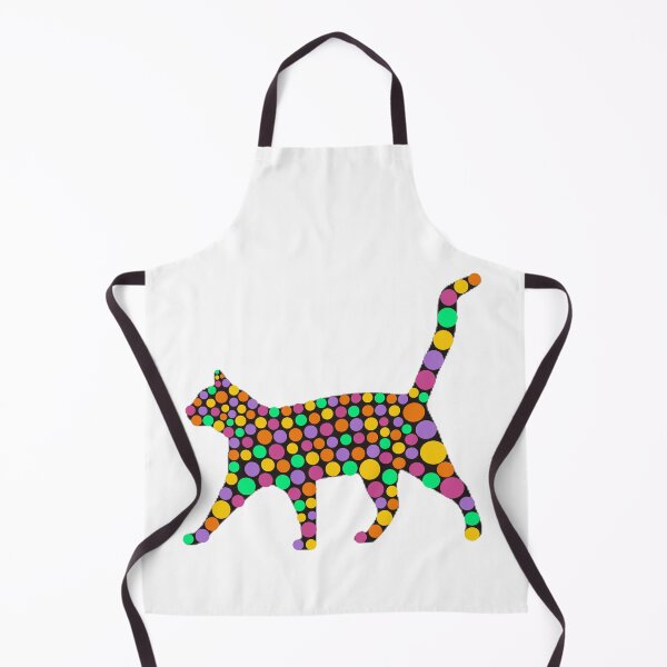 Item preview, Artistic Cute Colored Dot Cat designed and sold by articlave.