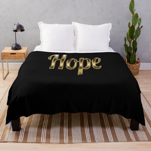 Item preview, Hope - Retro motivation in Gold designed and sold by Dyna-Mix.