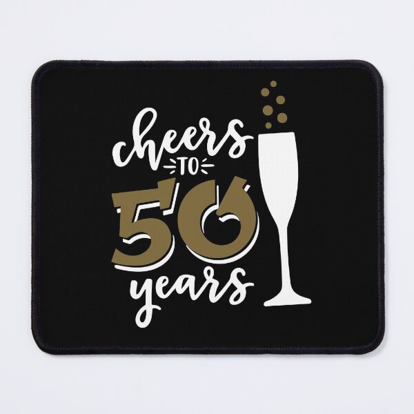 Item preview, Cheers to 50 years birthday men women Of birthday Vacation Inspiration Joy Mood designed and sold by DesignByHeartUK.