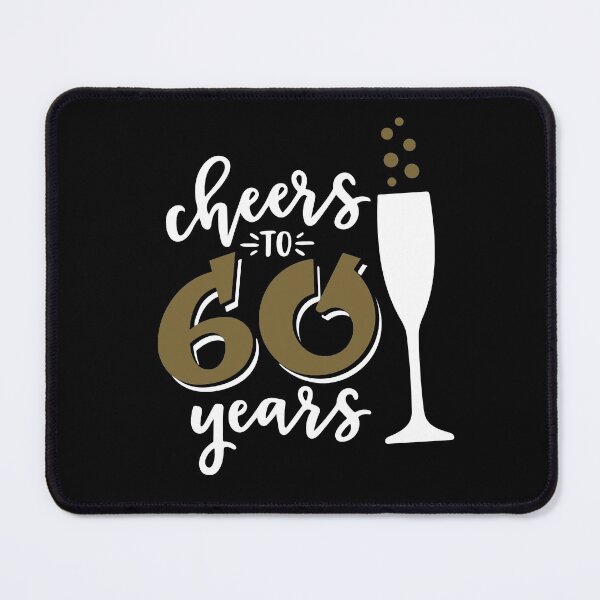 Item preview, Cheers to 60 years birthday men women Of birthday Vacation Inspiration Joy Mood designed and sold by DesignByHeartUK.