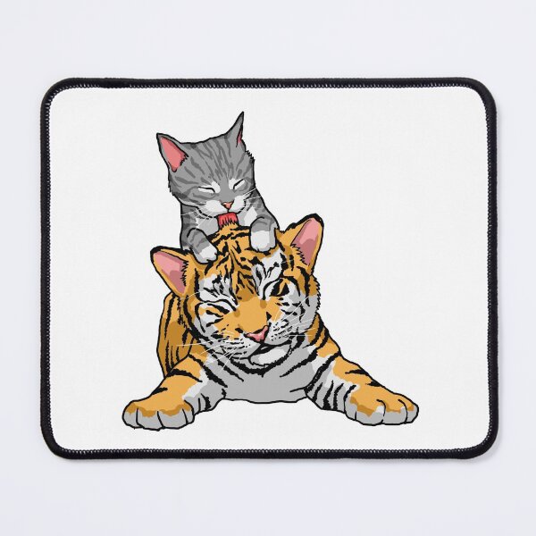 Item preview, Cat grooming tiger designed and sold by HandsomeCat.
