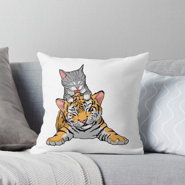 Item preview, Cat grooming tiger designed and sold by HandsomeCat.