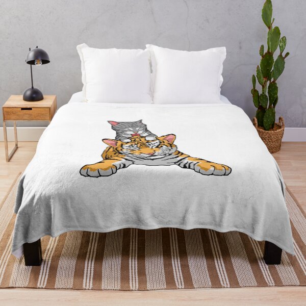 Item preview, Cat grooming tiger designed and sold by HandsomeCat.