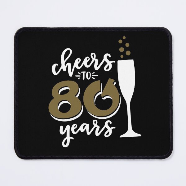 Item preview, Cheers to 80 years birthday men women Of birthday Vacation Inspiration Joy Mood designed and sold by DesignByHeartUK.