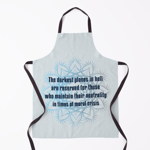 Item preview, The Darkest Places in Hell. Dante Inferno Quote on Neutrality in Crisis designed and sold by Rebel-Design.