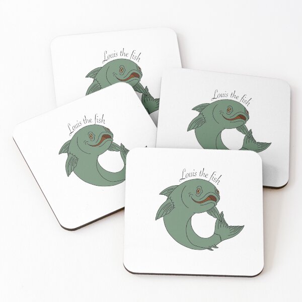 Item preview, Louis the fish designed and sold by agardibogi.