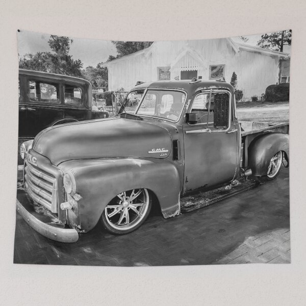 Item preview, 1950 GMC 5 window C150 Rat Rod Pick Up Truck designed and sold by RichFrancoCars.