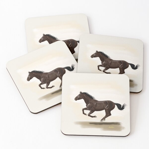 Item preview, Horse running designed and sold by ALVALERA.