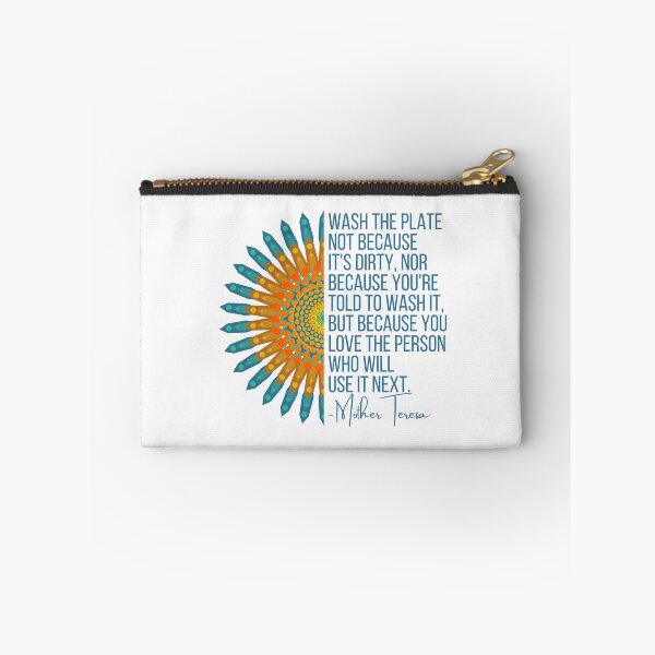 Item preview, Wash the plate, Mother Teresa Quote, Inspirational Quotes about life designed and sold by Auntieck.
