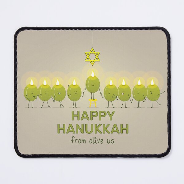 Item preview, Happy Hanukkah from Olive Us designed and sold by SanfordStudio.