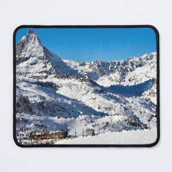 Item preview, Train and Snowy Mountains designed and sold by MathenaArt.