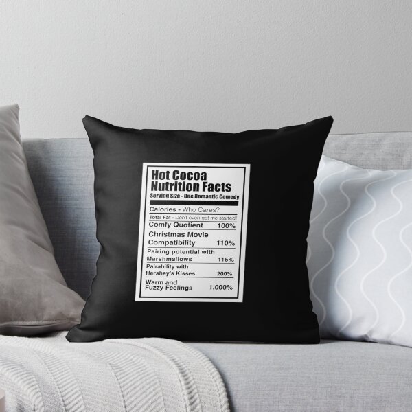 Item preview, Hot Cocoa Funny Mock Label designed and sold by TheArtCave.