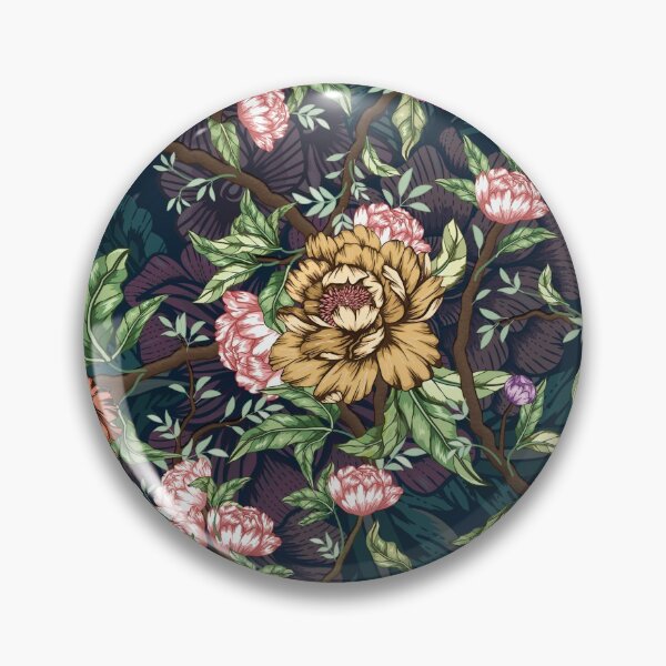Item preview, hand drawn modern flower pattern designed and sold by vidyaroul.