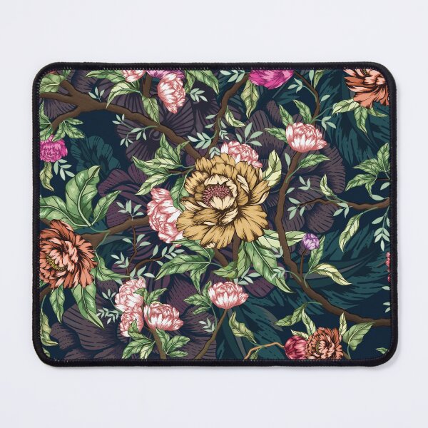 Item preview, hand drawn modern flower pattern designed and sold by vidyaroul.