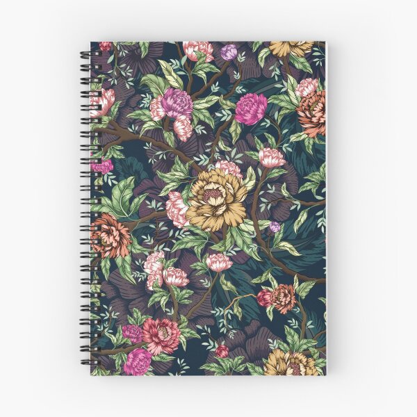 Item preview, hand drawn modern flower pattern designed and sold by vidyaroul.
