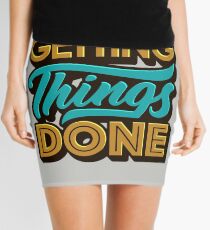 Getting Things Done2 Mini Skirt