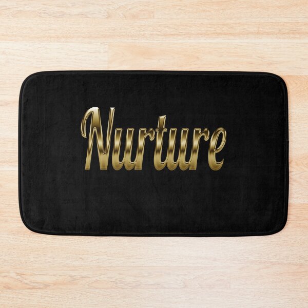 Item preview, Nurture - Retro motivation in Gold designed and sold by Dyna-Mix.