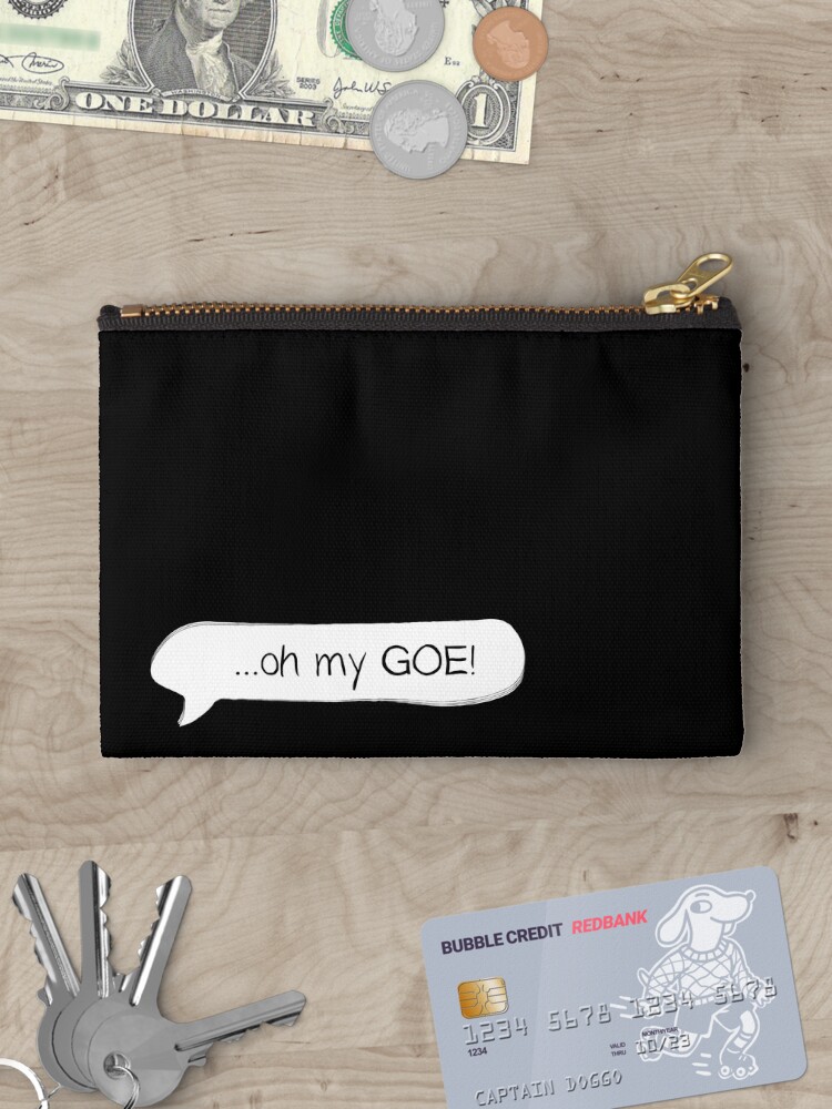 Thumbnail 3 of 4, Zipper Pouch, Oh my GOE Figure Skating Sticker designed and sold by AnythingGOE.