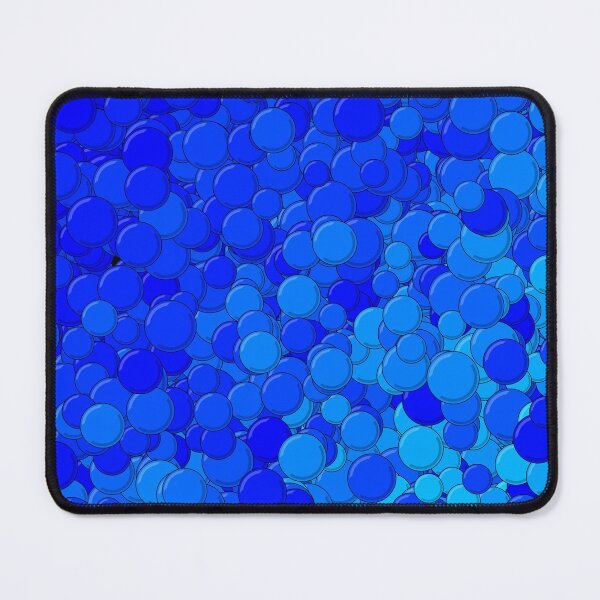 Item preview, Blue and Turquoise Bubbles designed and sold by MathenaArt.