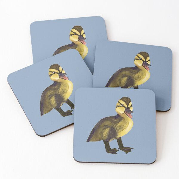 Item preview, Smiling Baby Mallard Duckling Digital Illustration designed and sold by MariaWorkman.