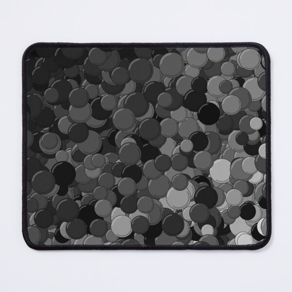 Item preview, Black, White, and Grey Bubbles designed and sold by MathenaArt.