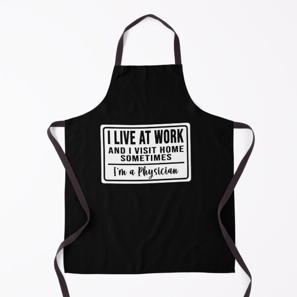 Item preview, I live at work and I visit home sometimes for physician designed and sold by DisenyosDeMike.