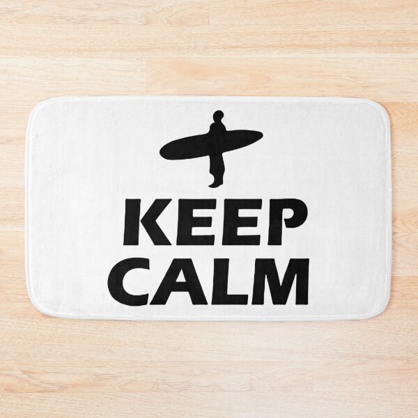 Item preview, Keep Calm and Surfboard Evolution Surfing Love Wave Riding Gift Premium Apparel Funny Holiday Xmas designed and sold by DesignByHeartUK.