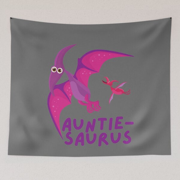 Item preview, Auntie Saurus, funny Aunt dinosaur Design designed and sold by Constant Readers.