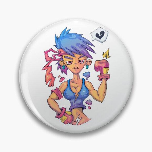 Item preview, The Courageous Fighter Girl designed and sold by Vector Scout Lab.