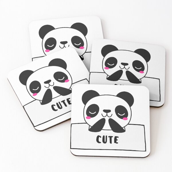 Item preview, cute animal friendly panda designed and sold by Emirate-Art.