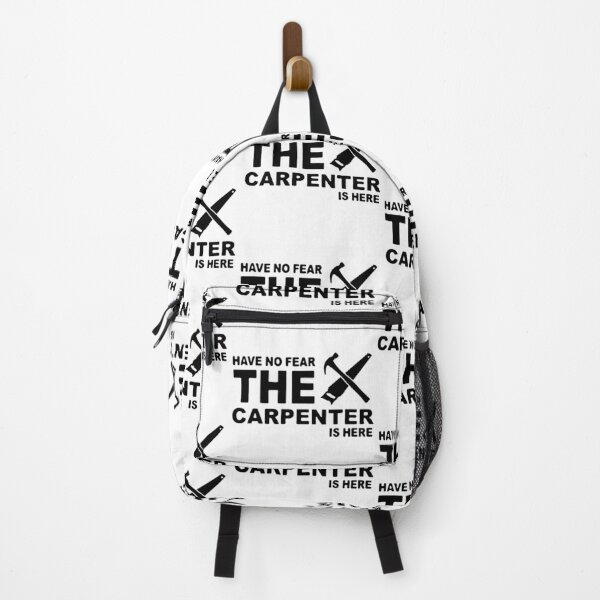 Item preview, Have no Fear The Carpenter is here Funny Carpenter Trade Art Design Happy Apparel Essential Inspiration Joy Mood designed and sold by DesignByHeartUK.