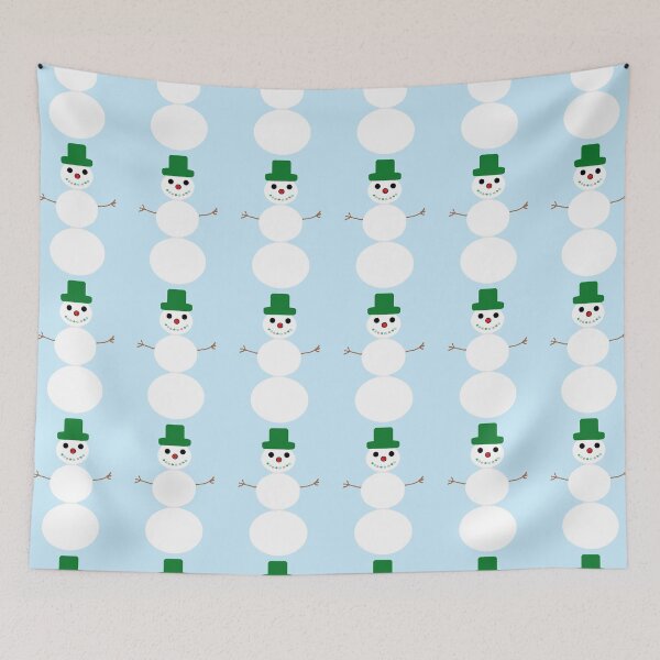 Item preview, Snowman Pattern for Winter designed and sold by HoorayDesigns.