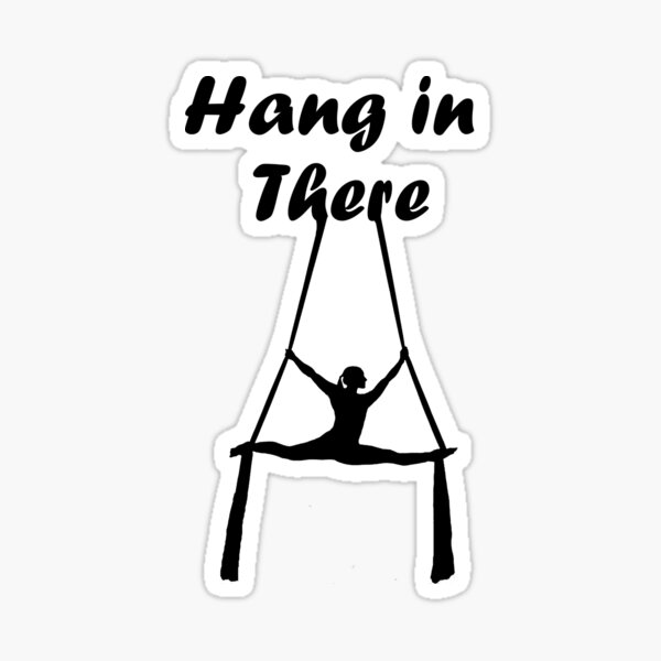 Hang In There Sticker