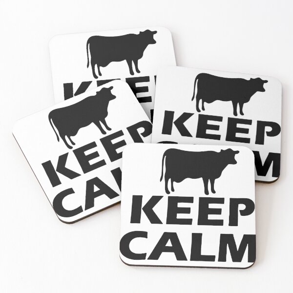 Artikelvorschau, Keep Calm and Love Cows Farming Cow Love Art Design Happy Apparel Essential Inspiration Joy Mood Funny entworfen und verkauft von DesignByHeartUK.