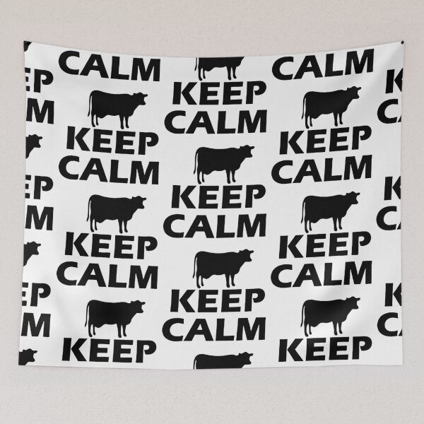 Item preview, Keep Calm and Love Cows Farming Cow Love Art Design Happy Apparel Essential Inspiration Joy Mood Funny designed and sold by DesignByHeartUK.