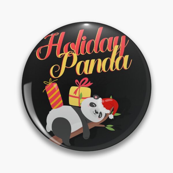 Item preview, Cute Animal Friendly Christmas Panda designed and sold by Wheeler-Styl3.