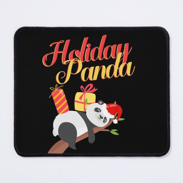 Item preview, Cute Animal Friendly Christmas Panda designed and sold by Wheeler-Styl3.