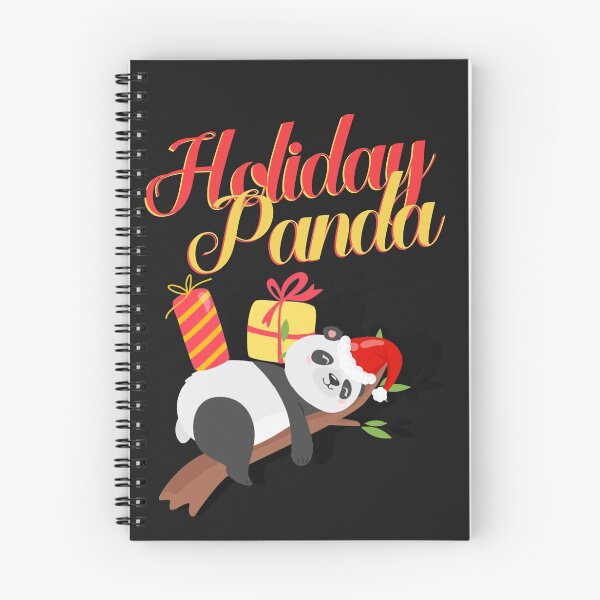Item preview, Cute Animal Friendly Christmas Panda designed and sold by Wheeler-Styl3.
