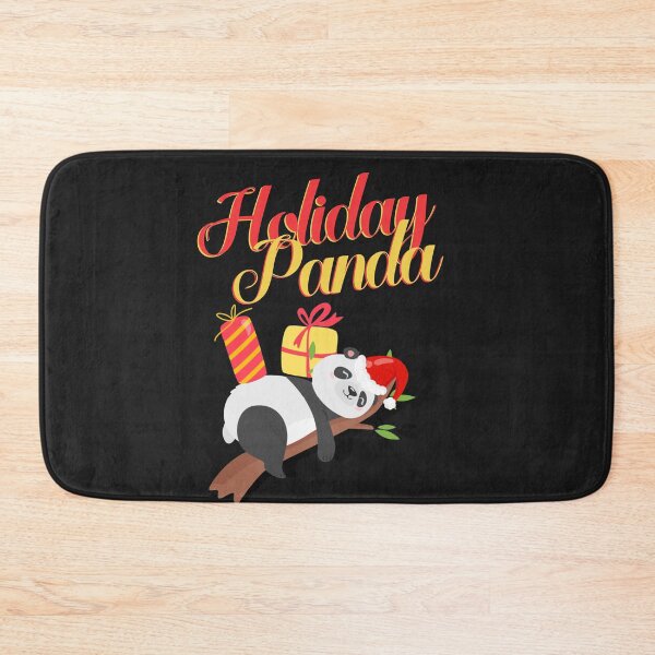 Item preview, Cute Animal Friendly Christmas Panda designed and sold by Wheeler-Styl3.