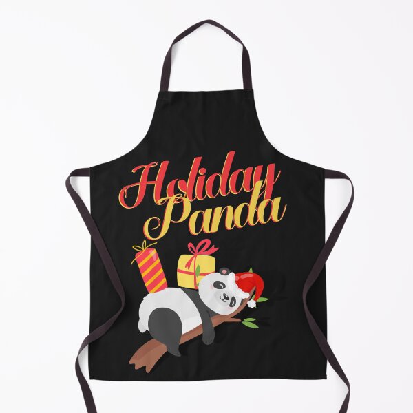Item preview, Cute Animal Friendly Christmas Panda designed and sold by Wheeler-Styl3.