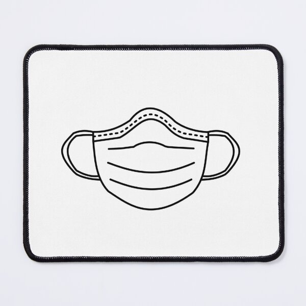 Item preview, Picture of a Face Mask designed and sold by MathenaArt.
